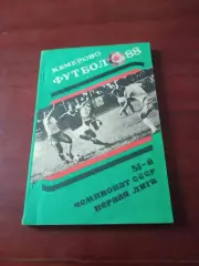 Футбол. Кемерово. 1988 год