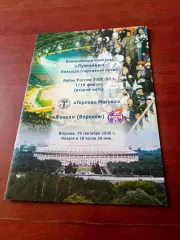 Кубок России. Торпедо Москва - Факел Воронеж. 19 сентября 2006 год