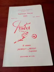 ФК Обнинск - Звезда Городище. 11 июня 1994 год