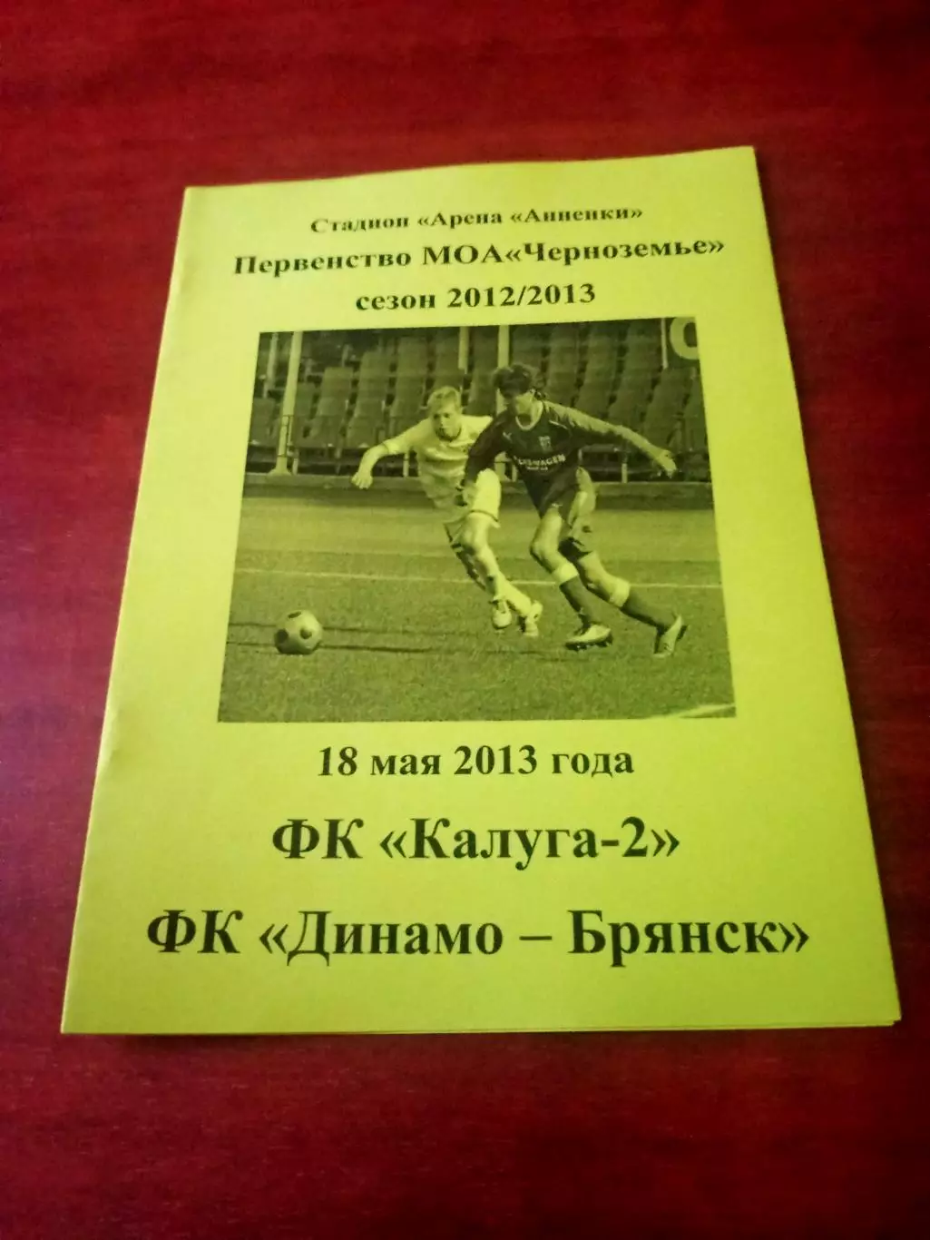 АКЦИЯ. Калуга-2 - Динамо Брянск. 18 мая 2013 год