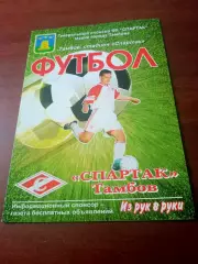 Спартак Тамбов - ЛокомотивКалуга. 28 августа 2004 год