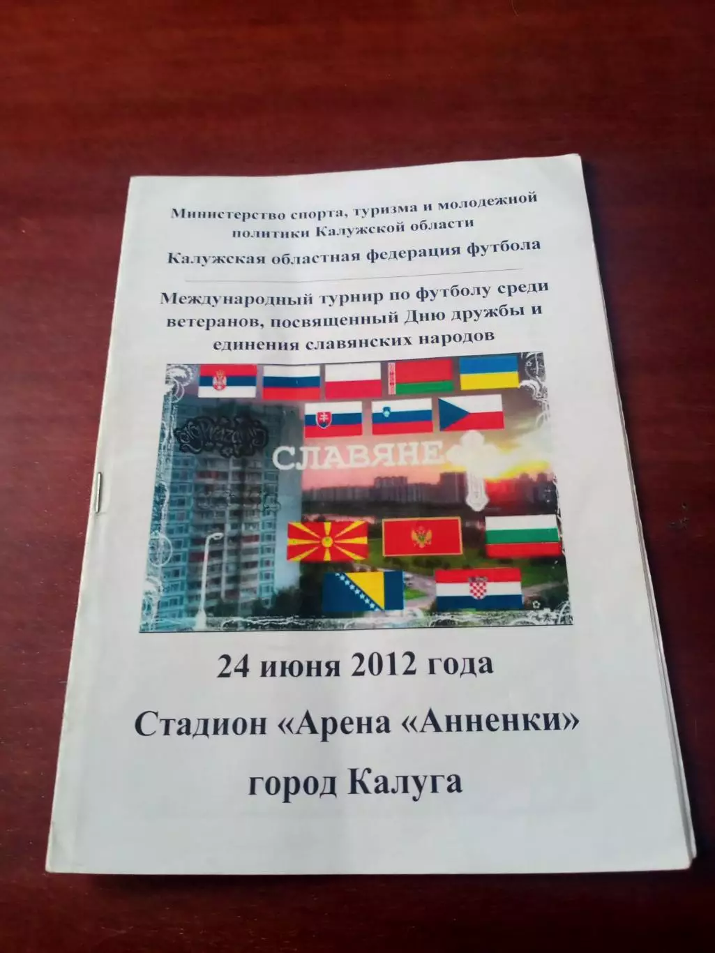 Турнир к Дню Дружбы и Единения славянских народов. Калуга. 2012 год