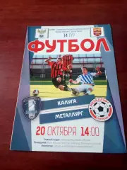 ФК Калуга - Металлург Липецк. 20 октября 2018 год