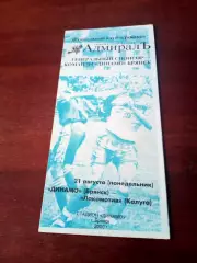 Динамо Брянск - Локомотив Калуга. 21 августа 2002 год