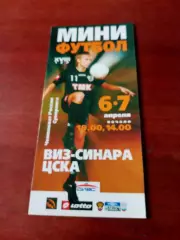 Виз-Синара Екатеринбург - ЦСКА. 6 и 7 апреля 2007 год