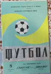 Спартак Москва - Динамо Москва 1980г