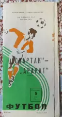 Спартак Москва - Арарат Ереван 9.06.1980