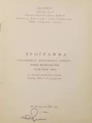 Всесоюзный финал Кожаный мяч, Омск 1991. Возраст 1976-77 г.р.