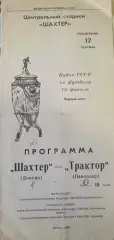 Шахтер Донецк-Трактор Павлодар 12 сентября 1988 кубок ссср