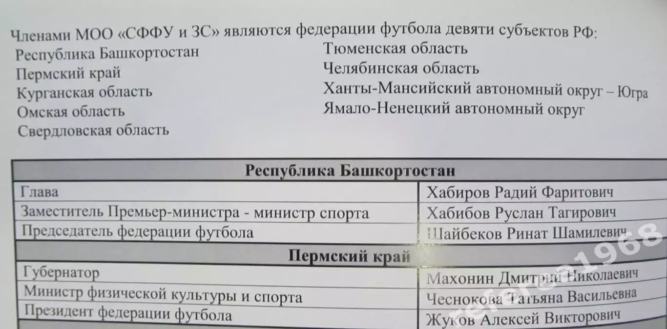 Отчет о деятельности МРОСФФ Урала и Западной Сибири 2025 2