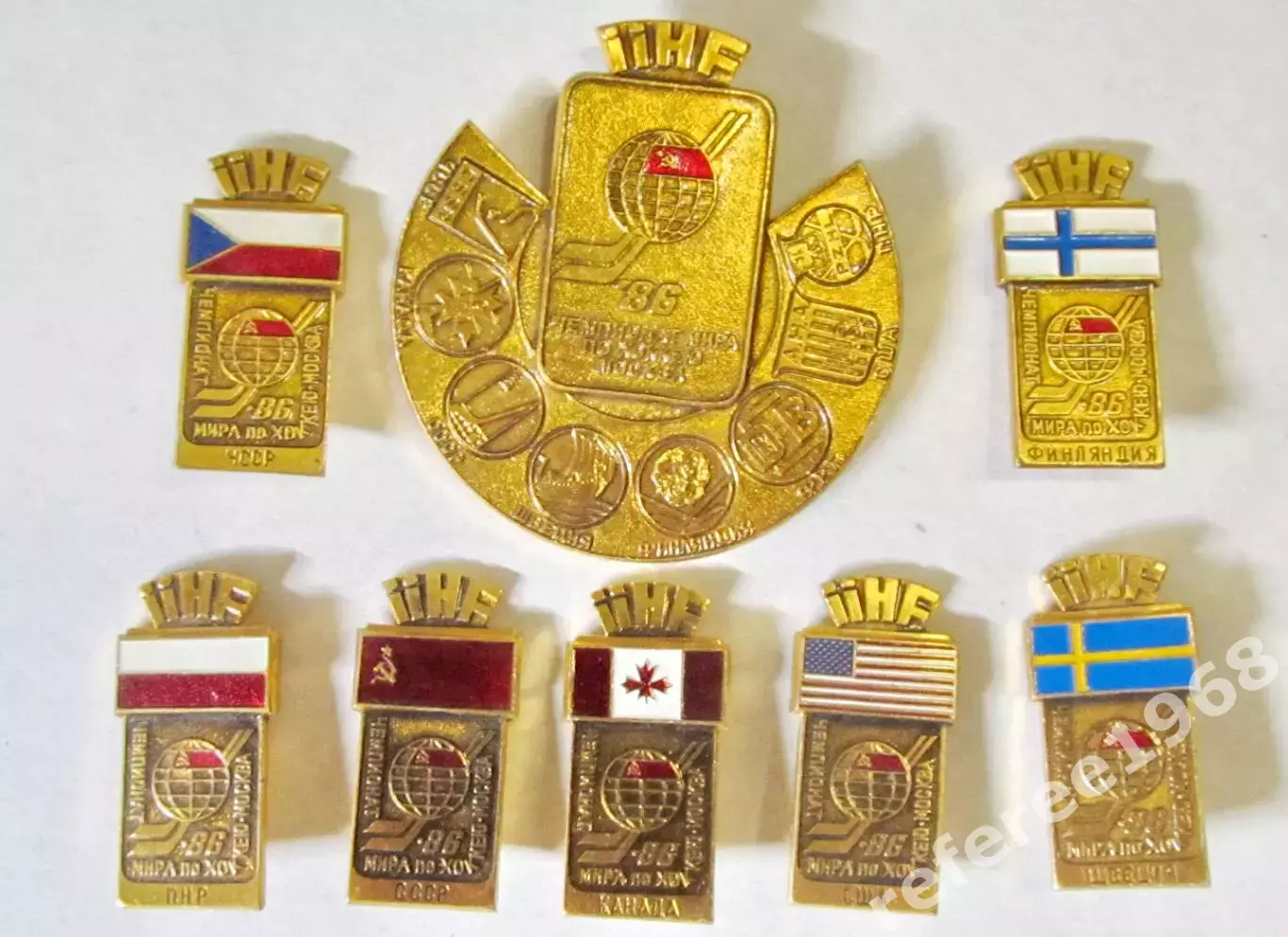 ЧМ по хоккею с шайбой, Москва-86