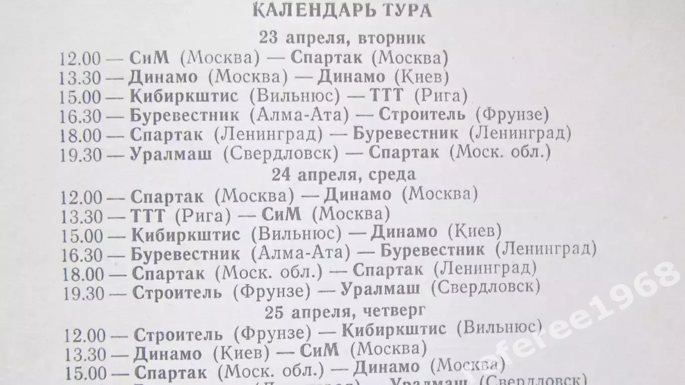 Чемпионат СССР среди женщин. Ленинград 1974 1