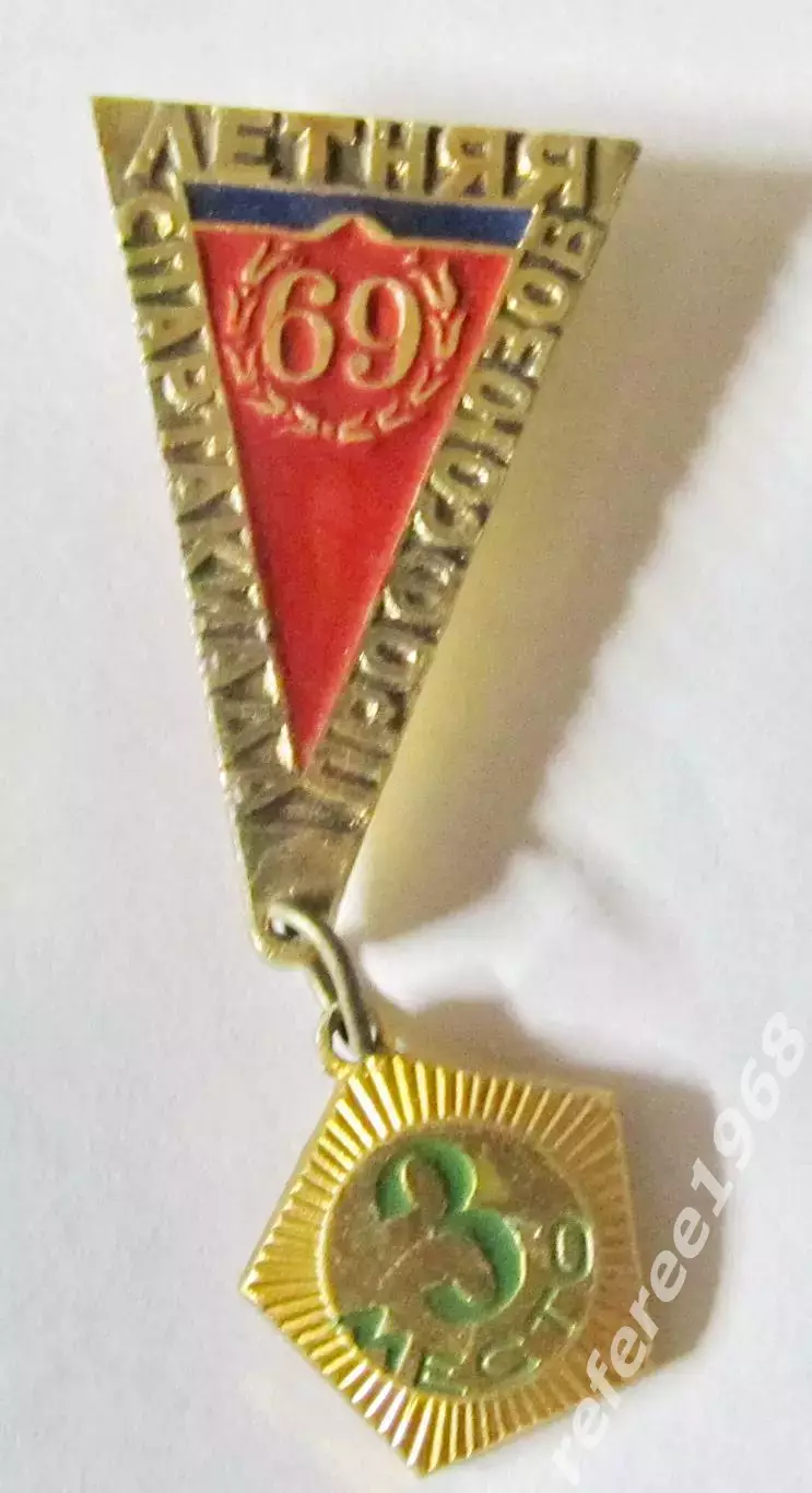 Летняя спартакиада профсоюзов 1969