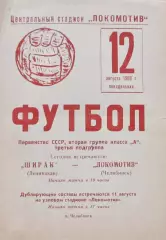 Локомотив Челябинск - Ширак Ленинакан 1968
