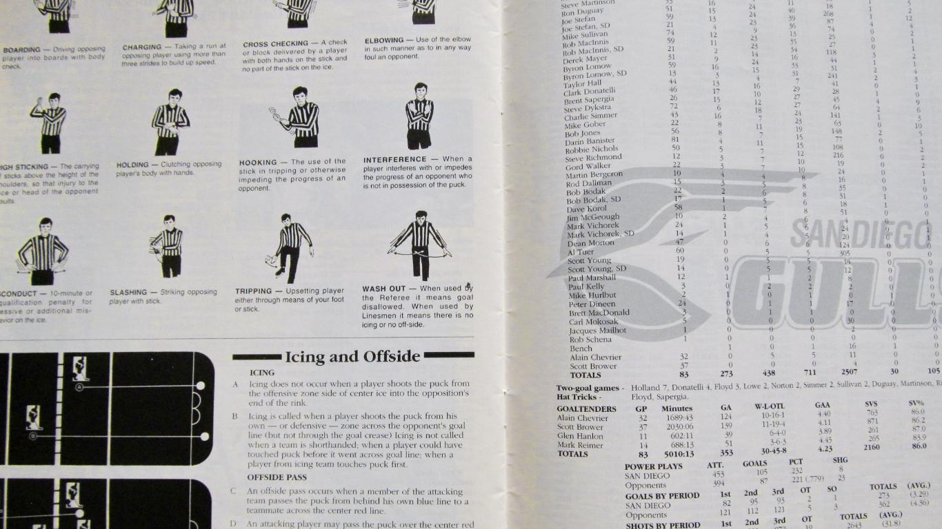 ХОККЕЙ. San Diego Gulls США. 1991-92 гг. IHL(Интернациональная хоккейная лига) 4