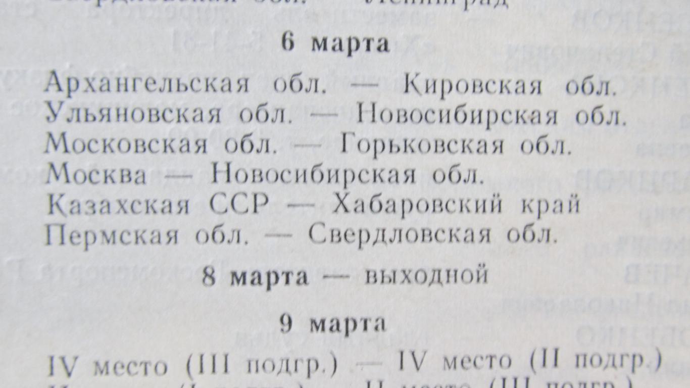 IX зимняя спартакиада народов РСФСР. Березники,1989 1