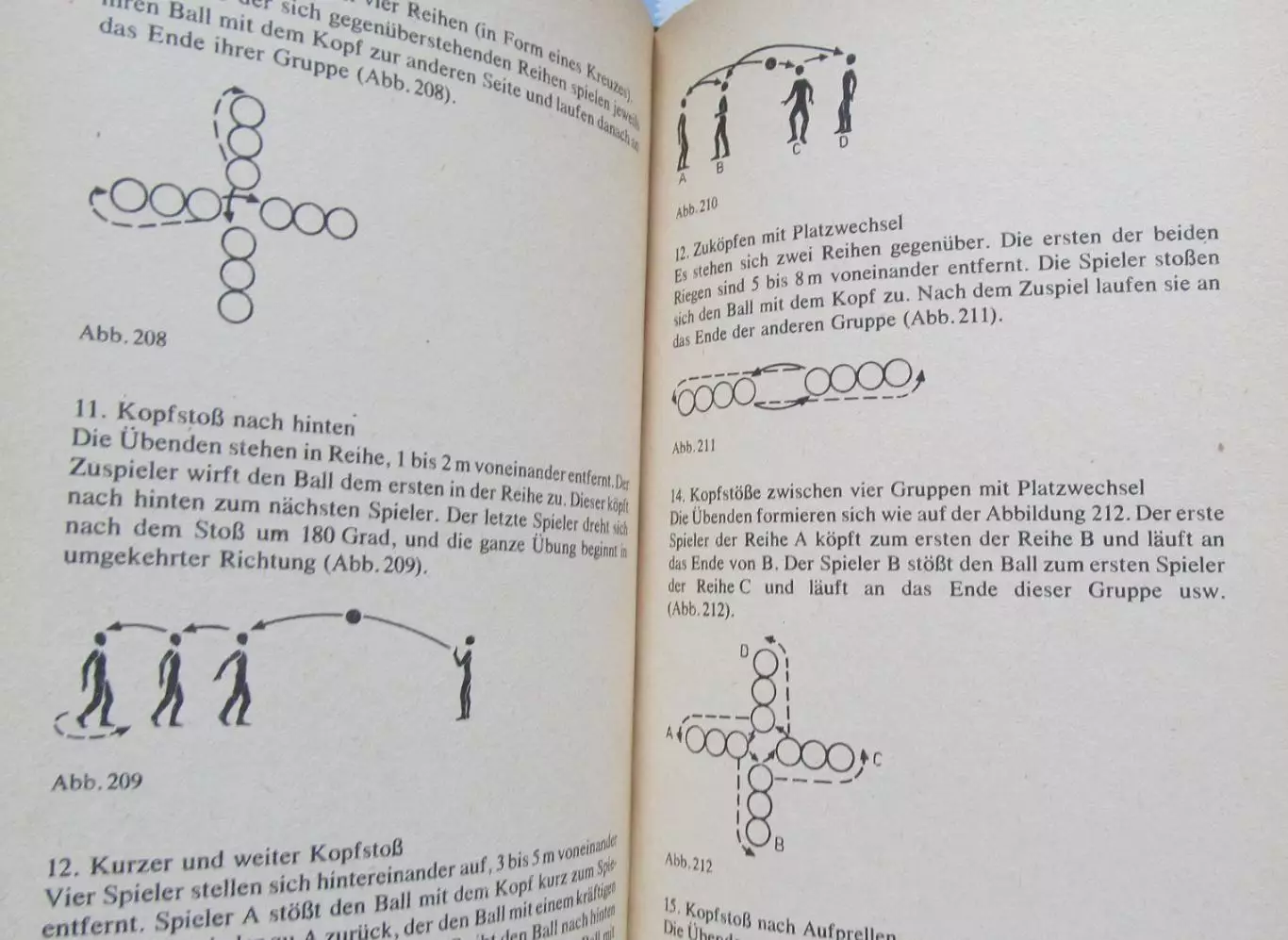 FUSSBALLTECHNIK (Футбольная техника на немецком языке) 1975 год 1
