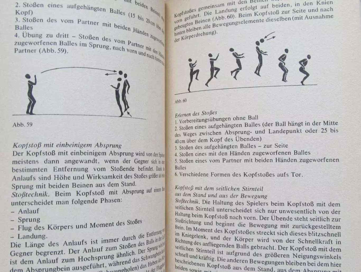 FUSSBALLTECHNIK (Футбольная техника на немецком языке) 1975 год 3