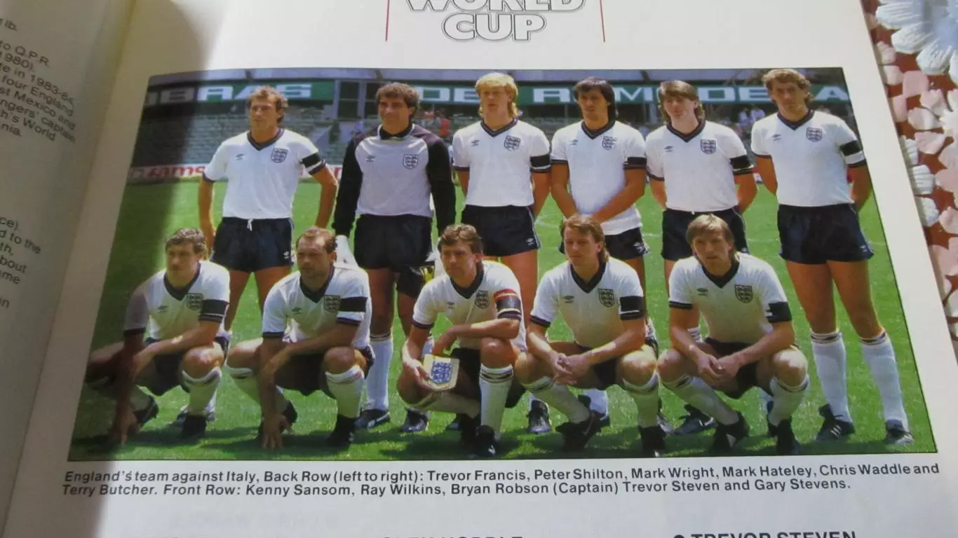 Отбор к ЧМ-86. Англия-Турция, 16.10.1985 2