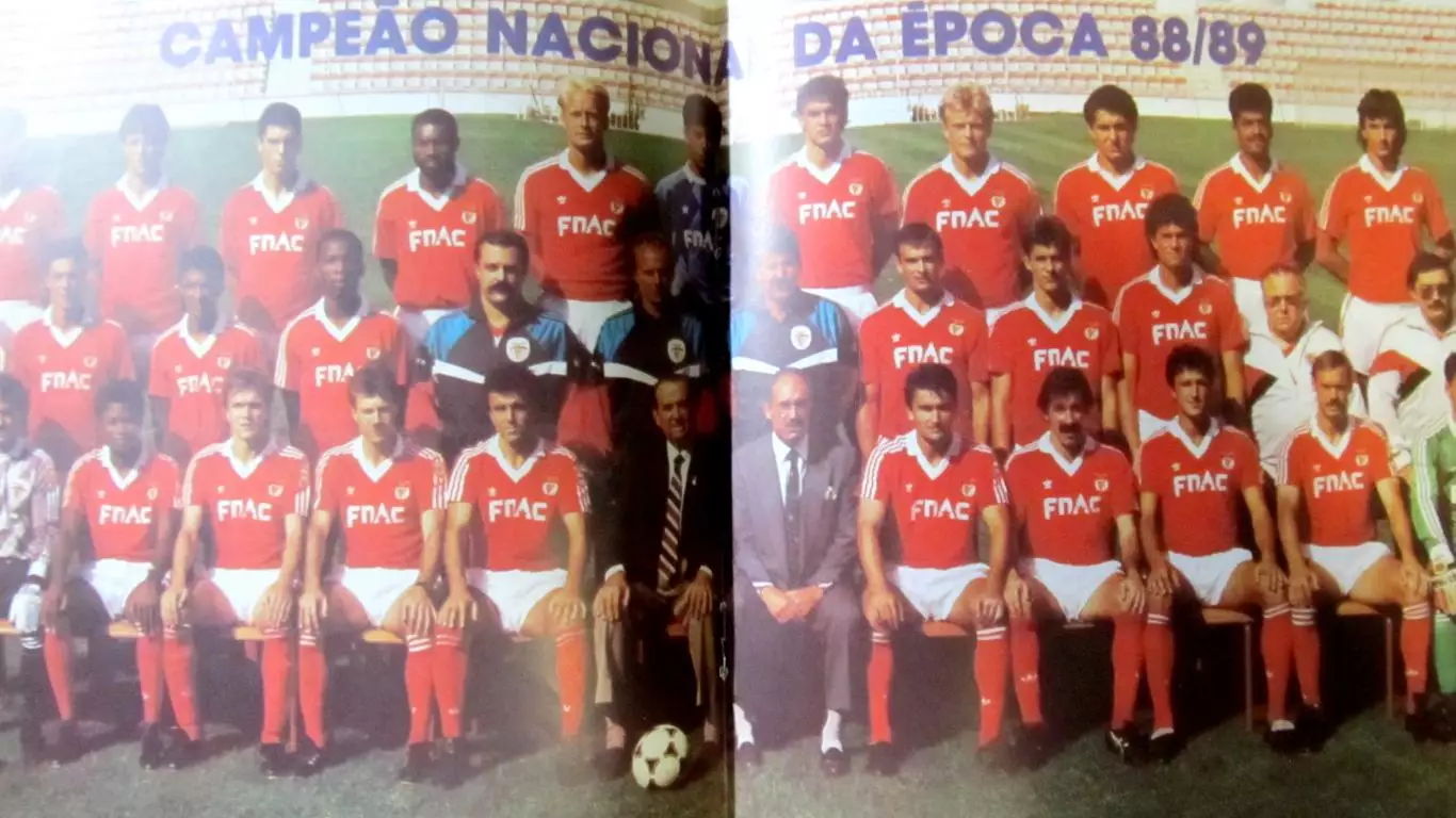 Буклет Бенфика Португалия, 1990 год. 2