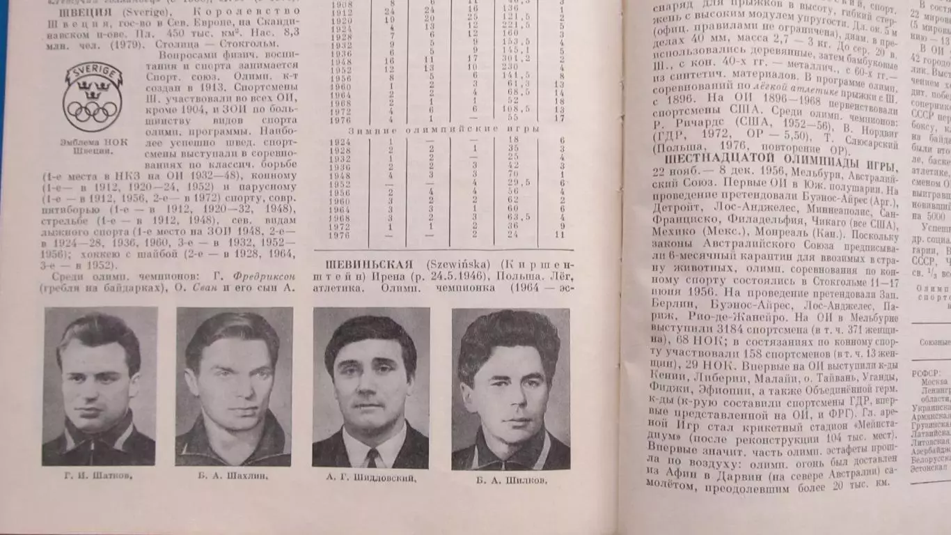 Олимпийская энциклопедия 1980 4