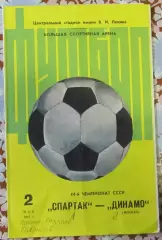 Спартак Москва-Динамо Москва, 1981
