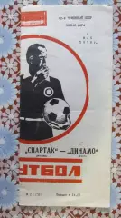 Спартак Москва-Динамо Москва 1979