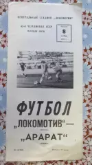 Локомотив (Москва) - Арарат (Ереван) 1979
