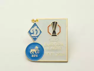 Футбол Лига Европы 2024-25 Динамо Киев Украина - Футбольная школа Рига Латвия.