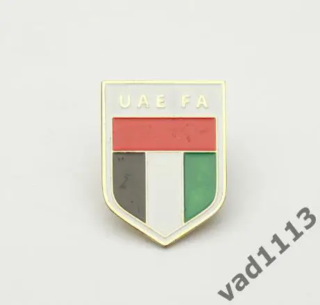 Значок Федерация футбола Объединенные Арабские Эмираты - АЗИЯ.