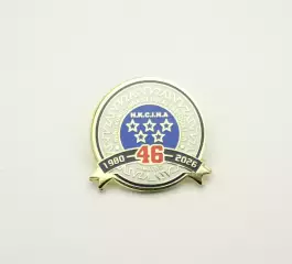 Официальный значок федерация хоккея Гонконга 46 лет
