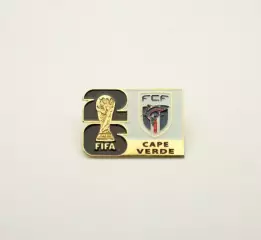 Набор значков Чемпионат Мира 2026 - участник турнира сборная Кабо Верде.