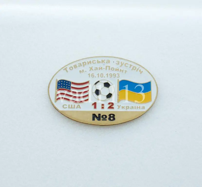 Серия Все матчи сборной Украины матч №8 США - УКРАИНА тм 1993