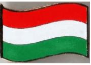 Серия значков флаги стран Мира - флаг Венгрии