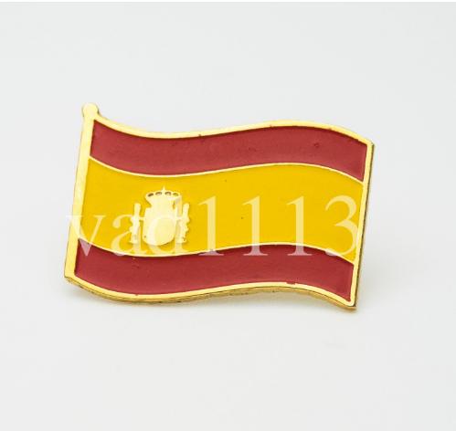Серия значков флаги стран Мира - значок флаг Испании
