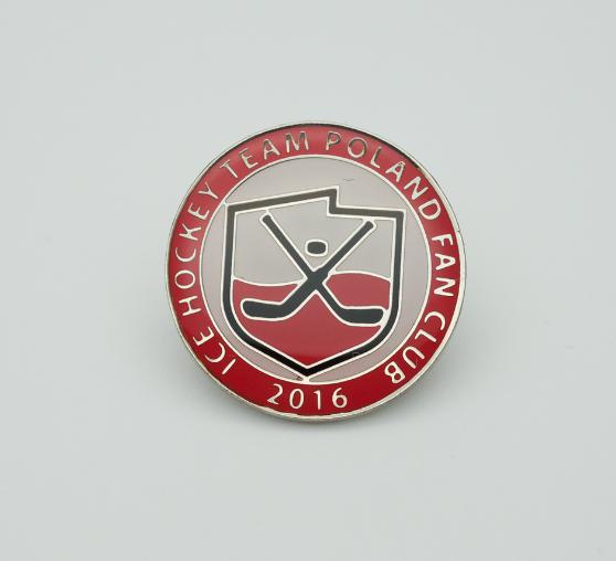 официальный значок фан-клуба сборной Польши по хоккею