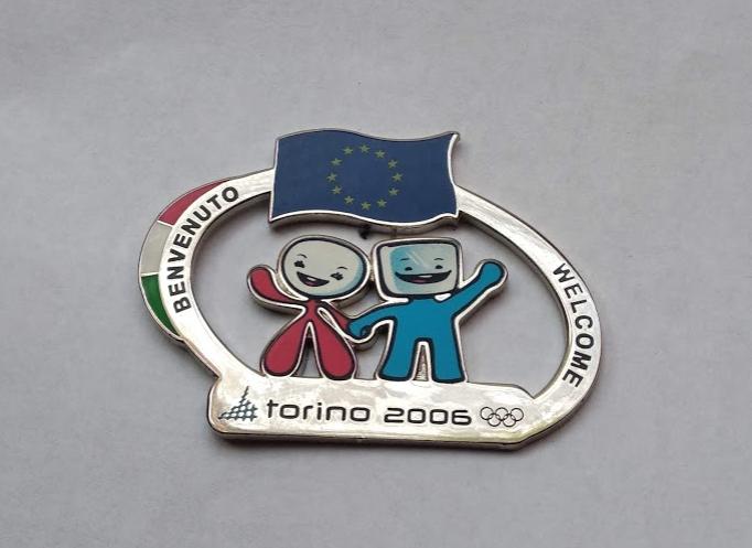 Официальный знак Олимпийских игр 2006 Турин Италия