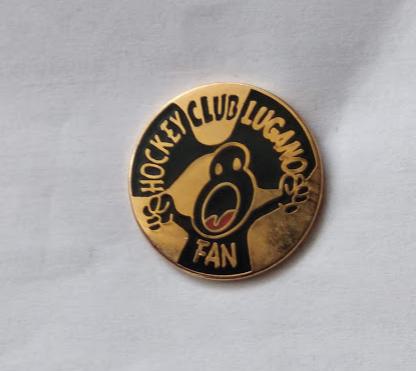 Официальный значок фан-клуба ХК Лугано Швейцария