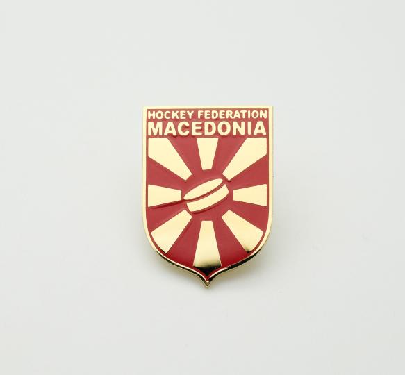 Официальный знак федерация хоккея Македонии