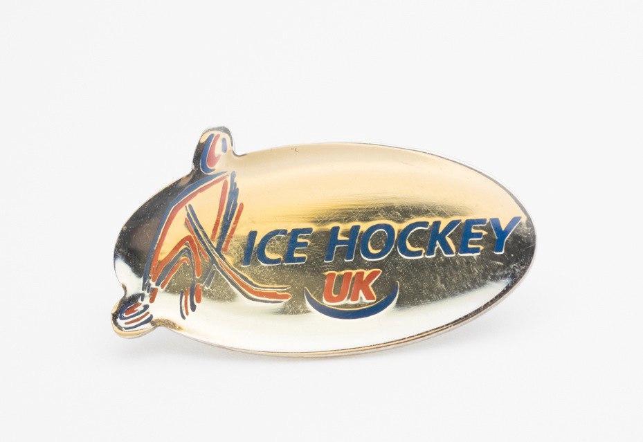 официальный значок федерация хоккея Великобритании
