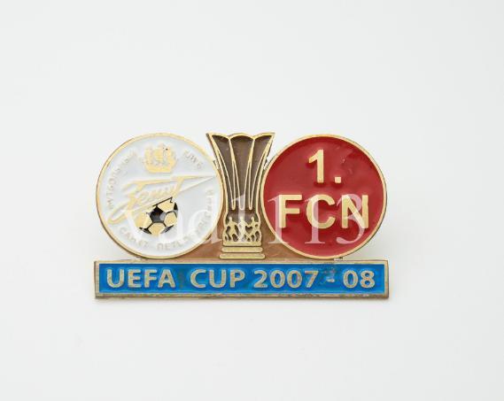 Зенит Санкт-Петербург - Нюрберг Германия кубок УЕФА 2007-08