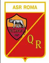 ФК Рома, Рим Италия / герб города и эмблема клуба/