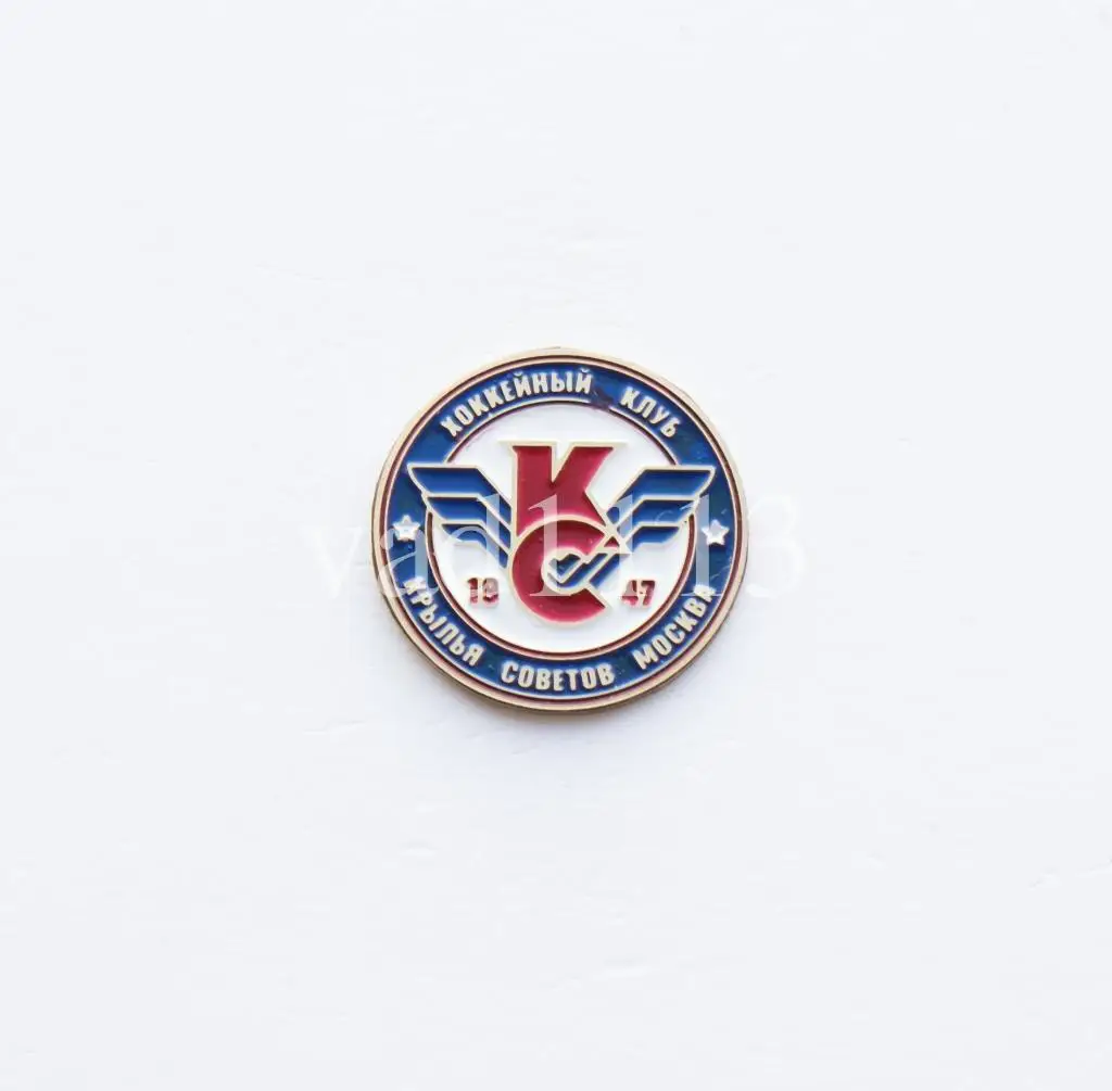 значок ХК Крылья Советов Москва ВХЛ