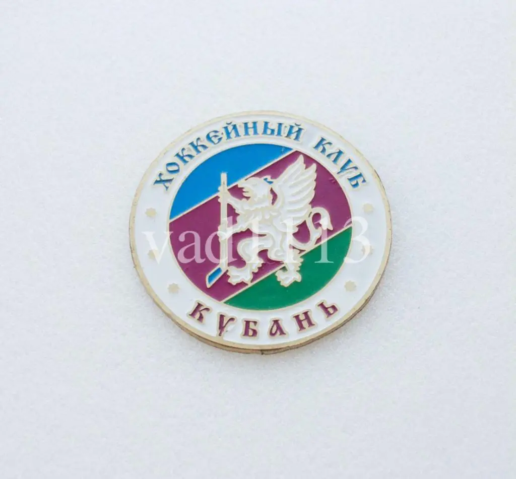 значок ХК Кубань Краснодар