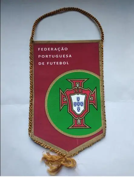 Футбол - Официальный маленький вымпел федерации футбола Португалии 1