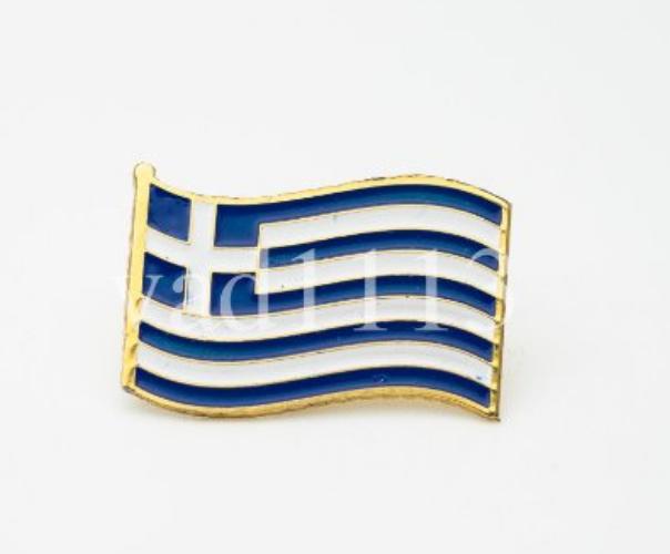 Серия значков флаги стран Мира - значок флаг Греция