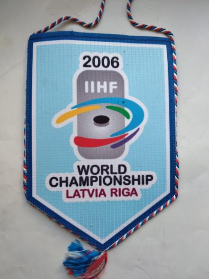 ХОККЕЙ - Официальный вымпел сборной России на Чемпионате Мира 2006 1