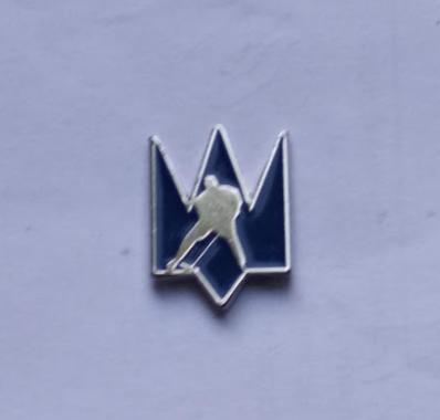 Официальный знак федерация хоккея Украины выпуска 2021 /новая эмблема/
