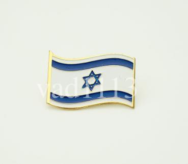 Серия значков флаги стран Мира - значок флаг Израиль