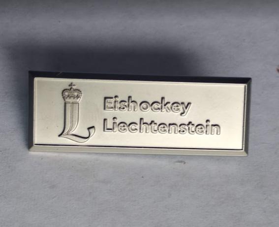 ХОККЕЙ - Официальный знак федерации хоккея Лихтенштейна.